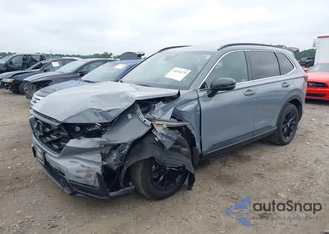 2023 Honda Cr-V Hybrid Sport из США, поврежденный, VIN 7FARS6H57PE006656